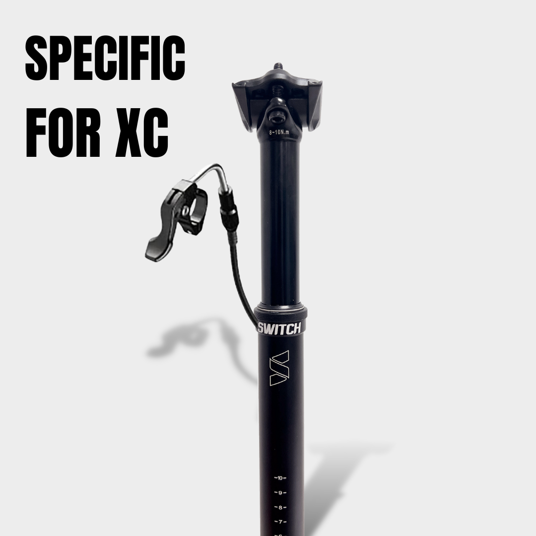 XC 100mm dropper seatpost