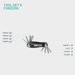 Multitool 14 fonctions